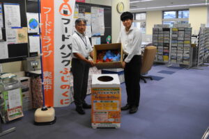 中部電力パワーグリッド様よりフードドライブへご協力いただきました。